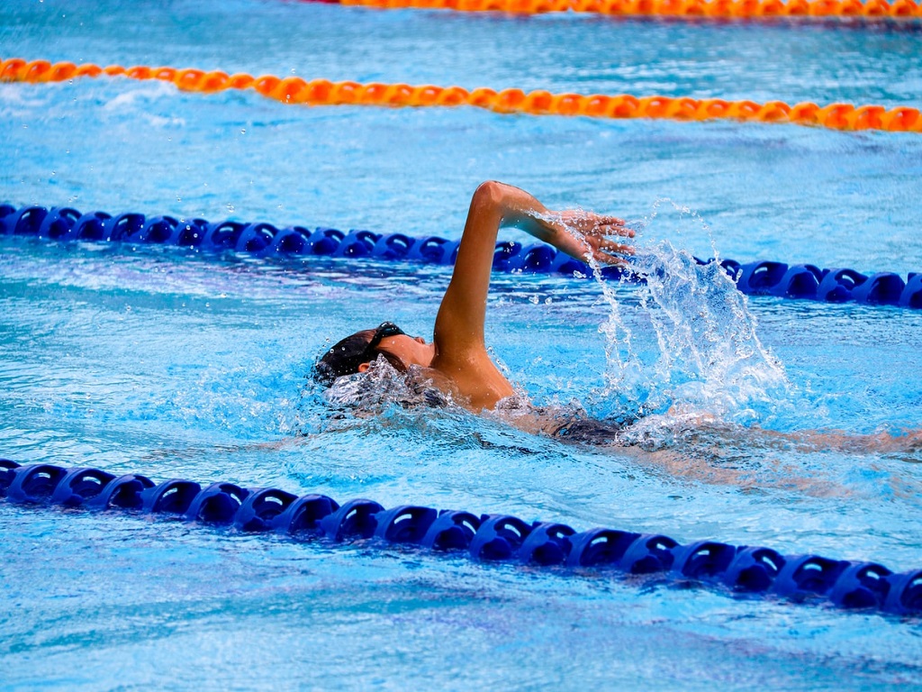 swimming